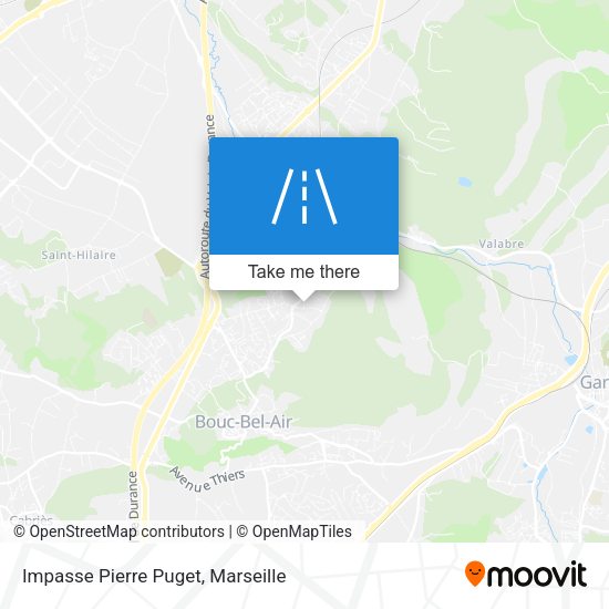 Impasse Pierre Puget map