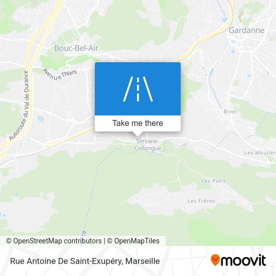 Rue Antoine De Saint-Exupéry map