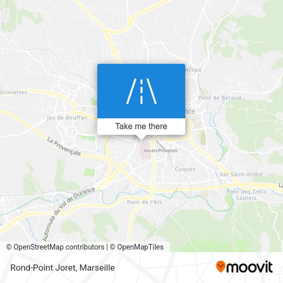 Rond-Point Joret map