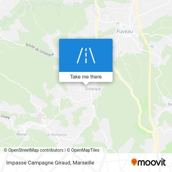 Impasse Campagne Giraud map
