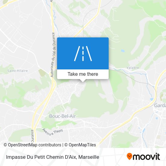 Impasse Du Petit Chemin D'Aix map