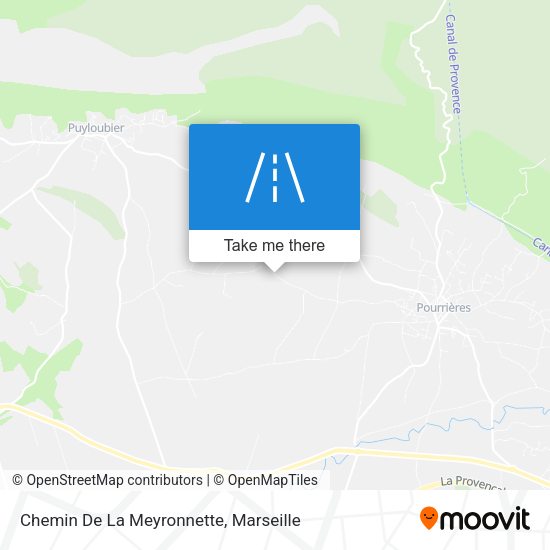 Chemin De La Meyronnette map