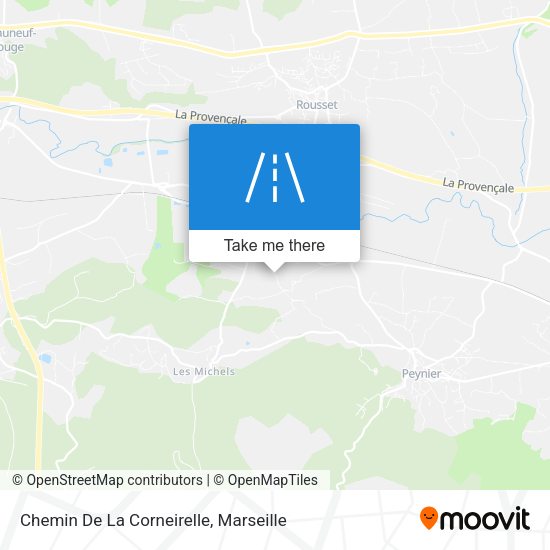 Chemin De La Corneirelle map