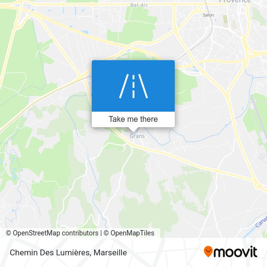 Chemin Des Lumières map
