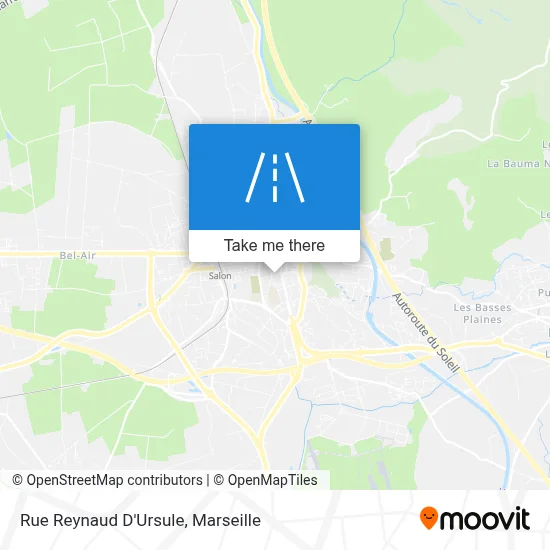 Rue Reynaud D'Ursule map