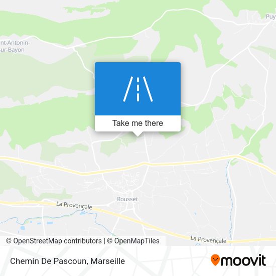 Chemin De Pascoun map