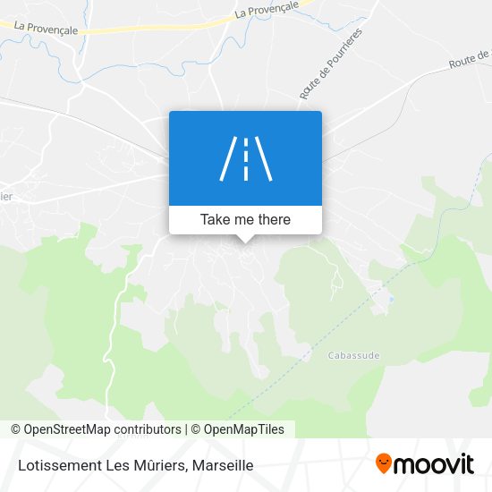 Lotissement Les Mûriers map