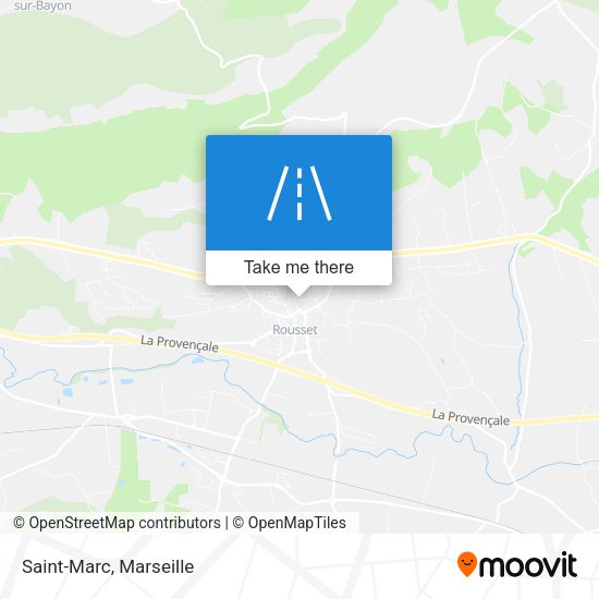Saint-Marc map