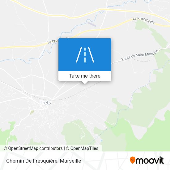 Chemin De Fresquière map