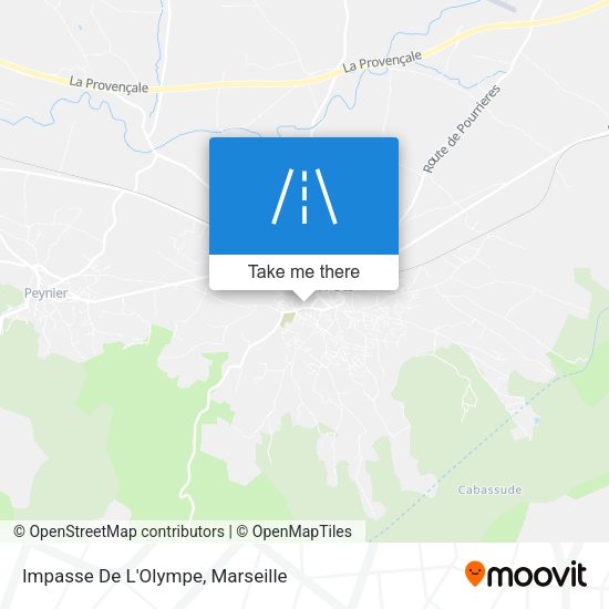 Impasse De L'Olympe map