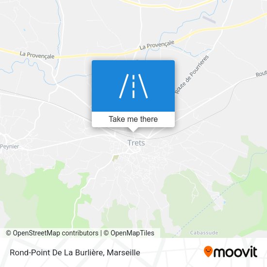 Rond-Point De La Burlière map