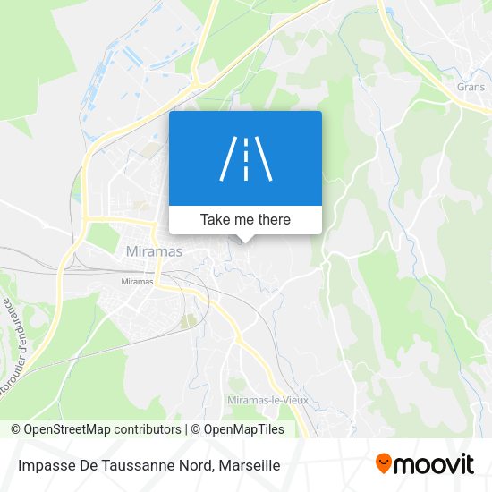 Impasse De Taussanne Nord map