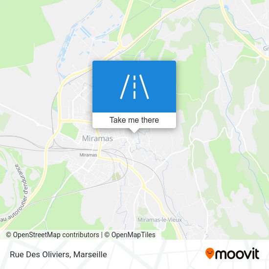 Rue Des Oliviers map