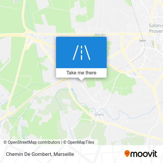 Chemin De Gombert map