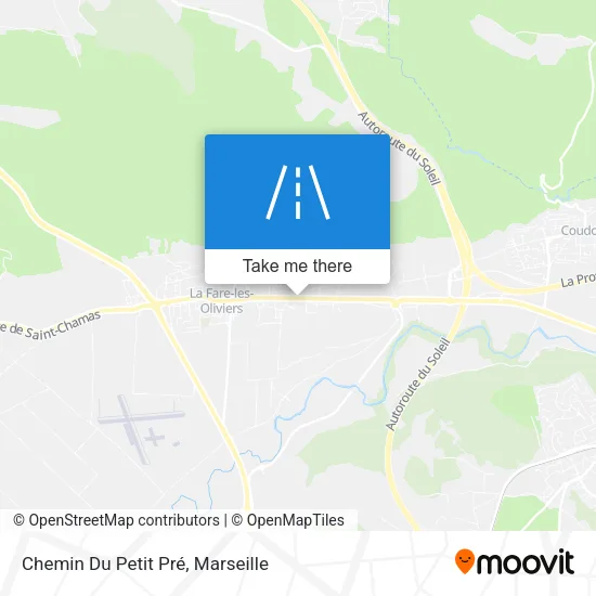 Chemin Du Petit Pré map