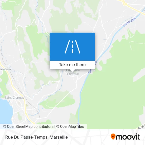 Rue Du Passe-Temps map