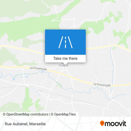 Rue Aubanel map
