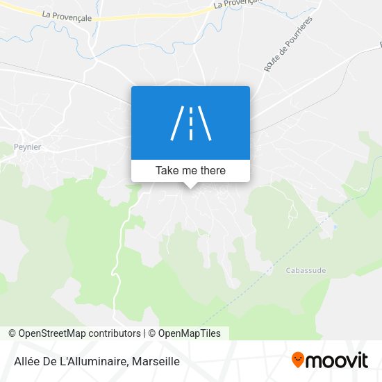 Allée De L'Alluminaire map