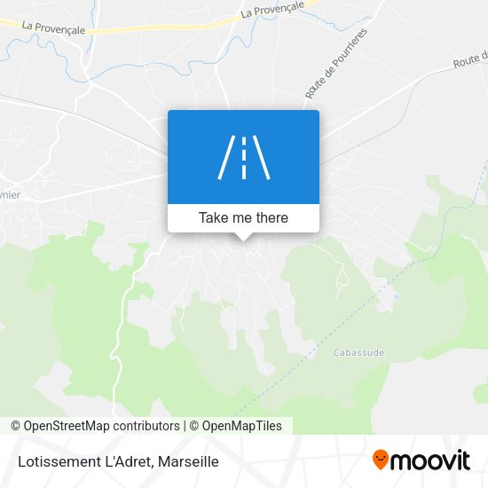 Lotissement L'Adret map