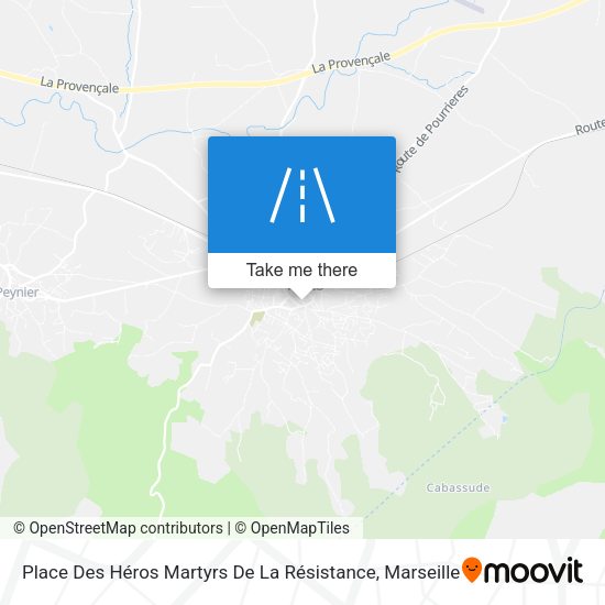 Place Des Héros Martyrs De La Résistance map