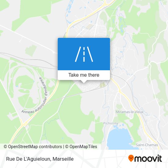 Rue De L'Aguieloun map