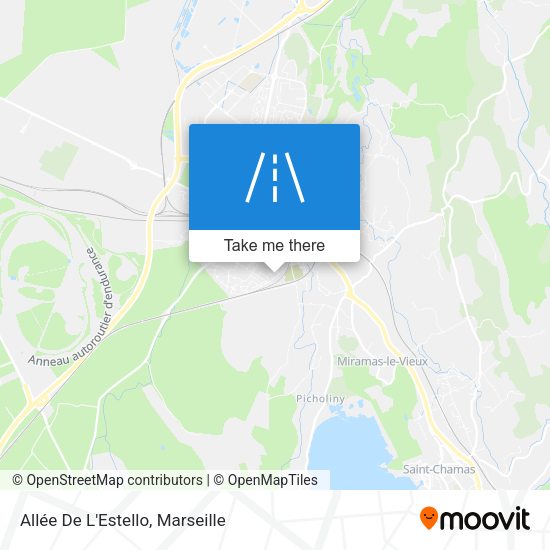 Allée De L'Estello map
