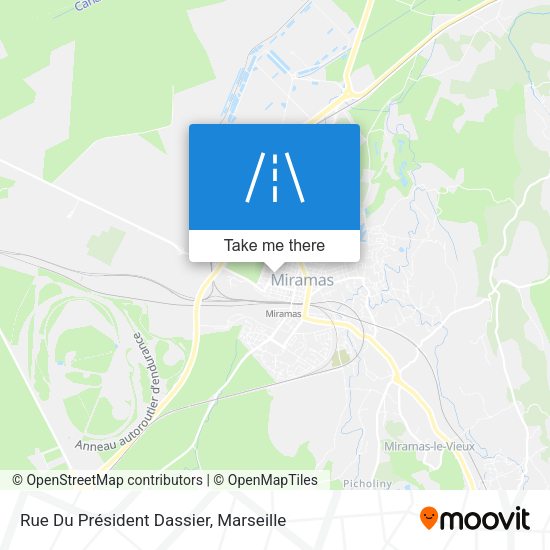 Rue Du Président Dassier map