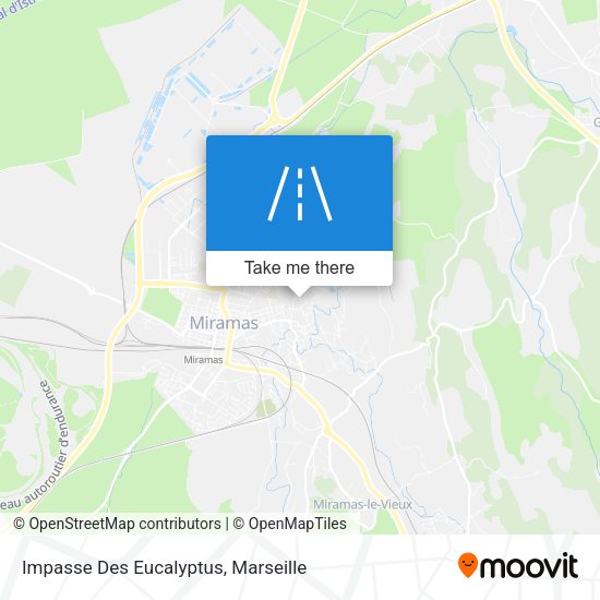 Impasse Des Eucalyptus map