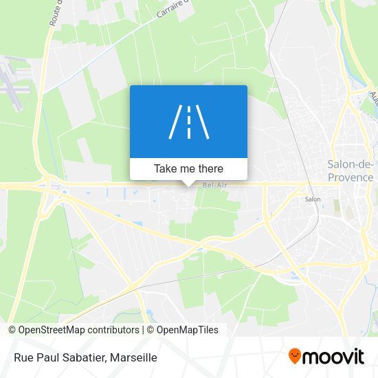 Rue Paul Sabatier map