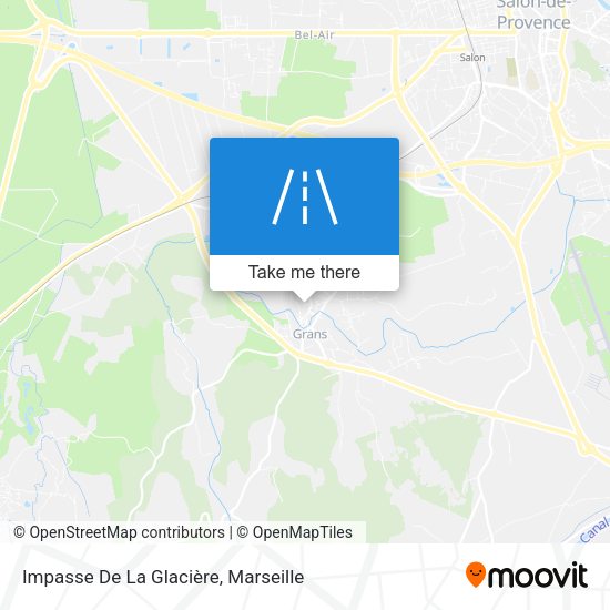 Impasse De La Glacière map