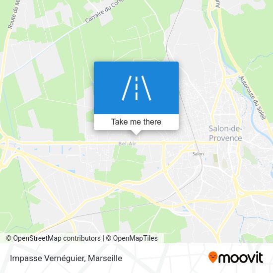 Impasse Vernéguier map