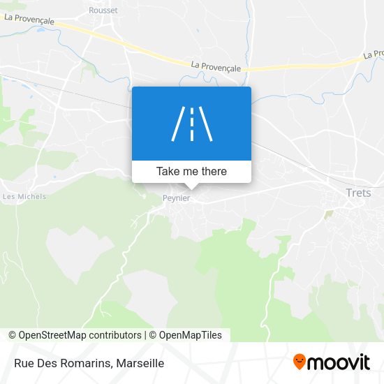 Rue Des Romarins map