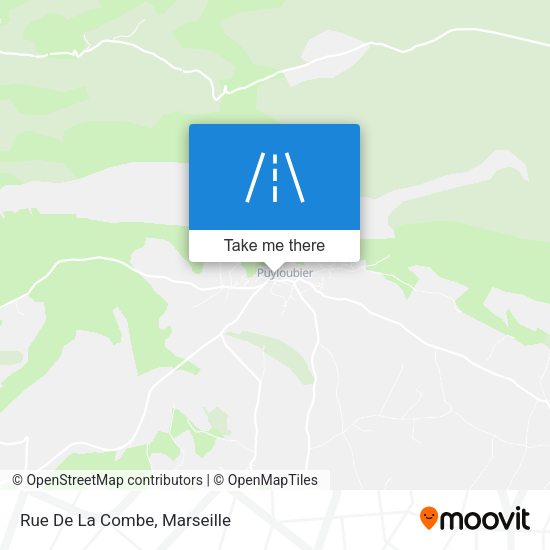 Rue De La Combe map
