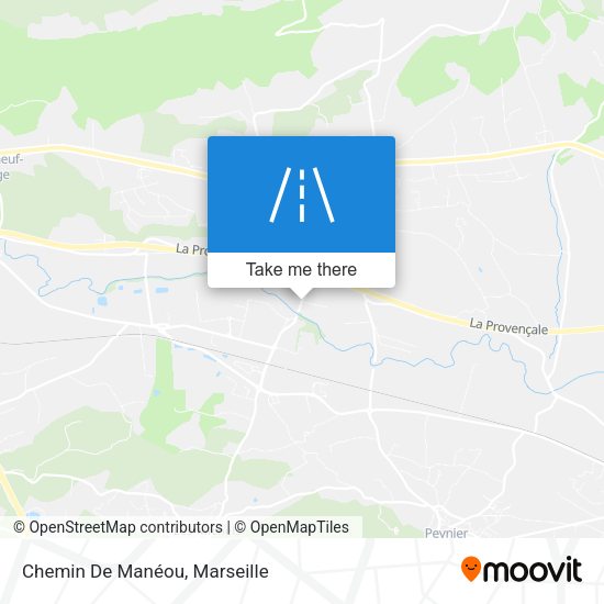 Chemin De Manéou map