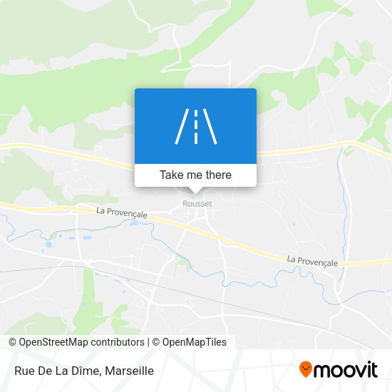 Rue De La Dîme map