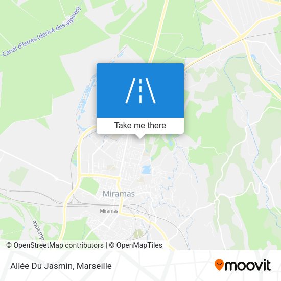 Allée Du Jasmin map