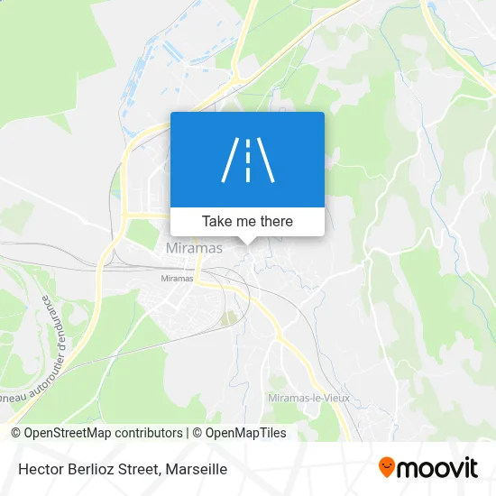 Rue Hector Berlioz map