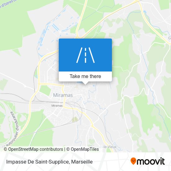 Impasse De Saint-Supplice map