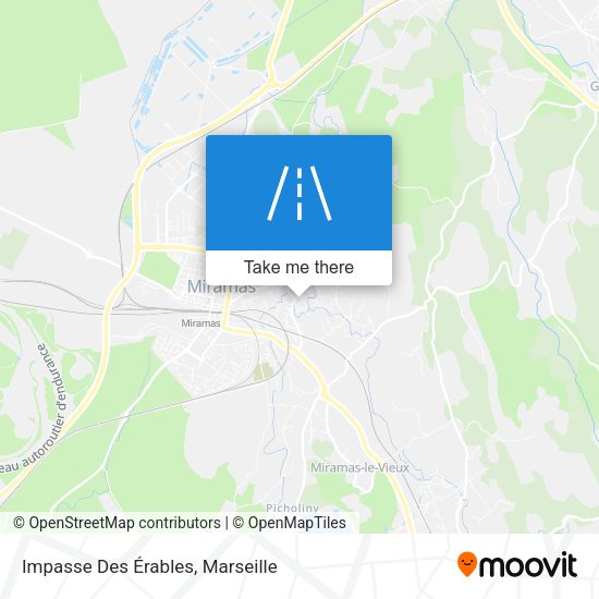 Impasse Des Érables map