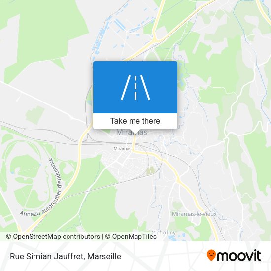 Rue Simian Jauffret map