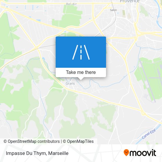 Impasse Du Thym map
