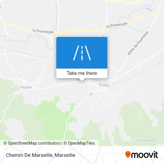 Chemin De Marseille map