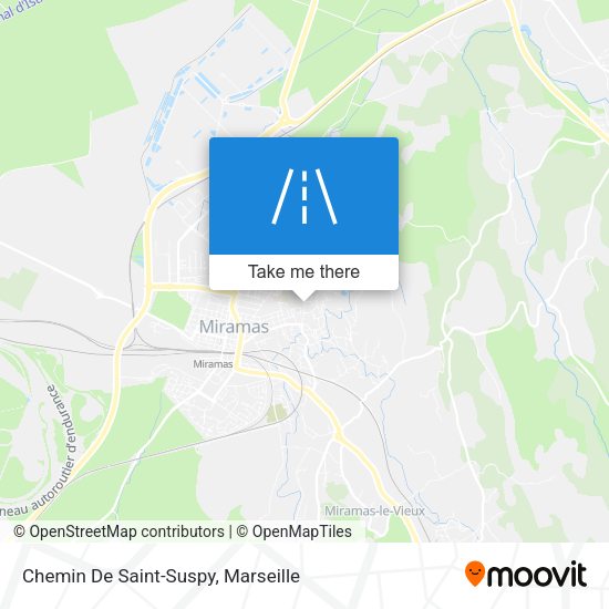 Chemin De Saint-Suspy map