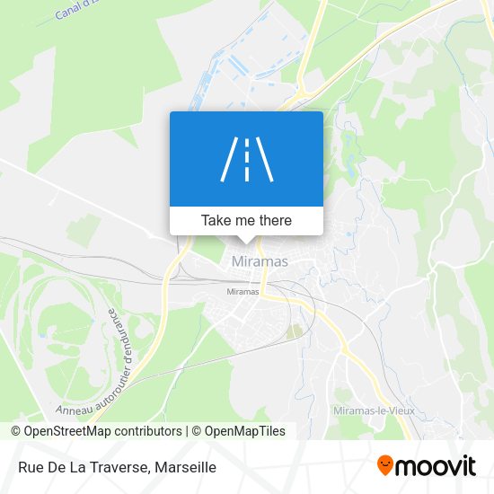 Rue De La Traverse map