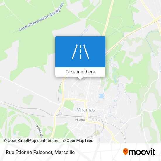 Rue Étienne Falconet map