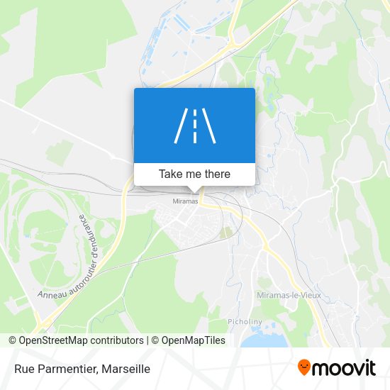 Rue Parmentier map