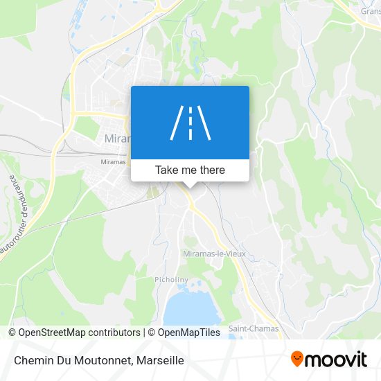 Chemin Du Moutonnet map