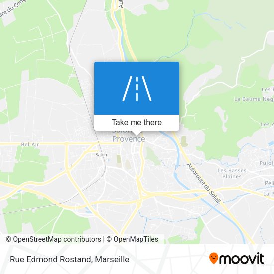 Rue Edmond Rostand map