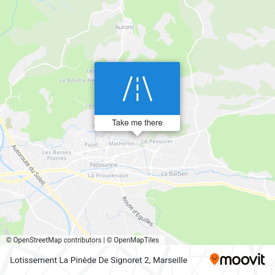 Lotissement La Pinède De Signoret 2 map