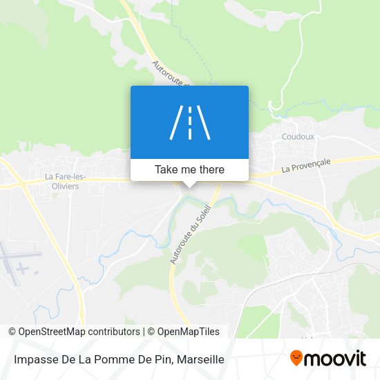 Impasse De La Pomme De Pin map